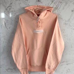 Supreme Box Logo Hoodie Peach FW 16